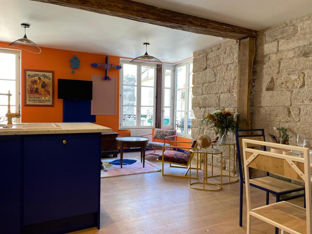 Logement Entier - L'Appart Des Anges 1 Noyers-sur-Serein Exterior foto